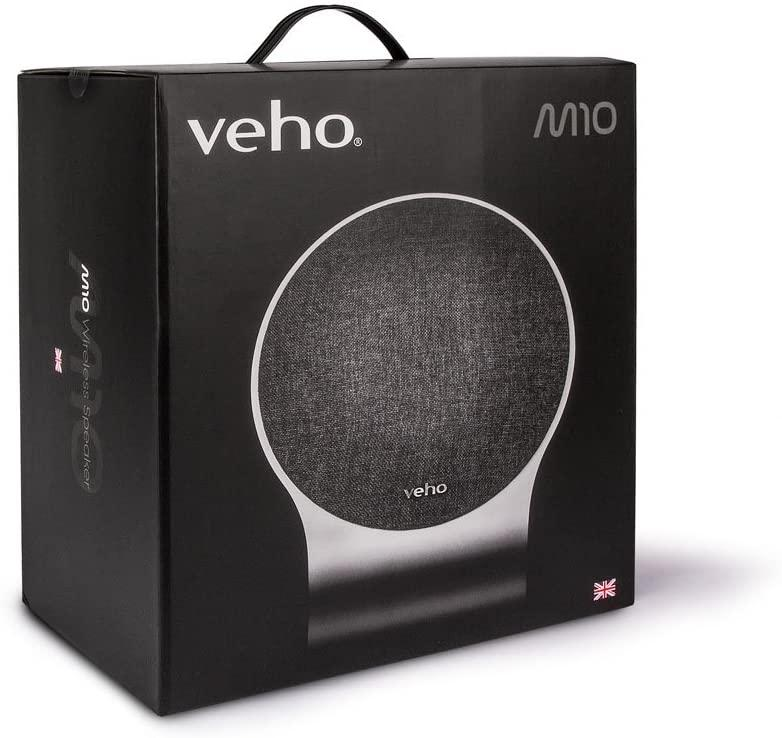 Veho M10 60W Wireless Portable Bluetooth Speaker with Microphone Grey